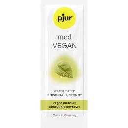 PJUR - MED VEGAN GLIDE LUBRICANTE BASE AGUA 2 ML